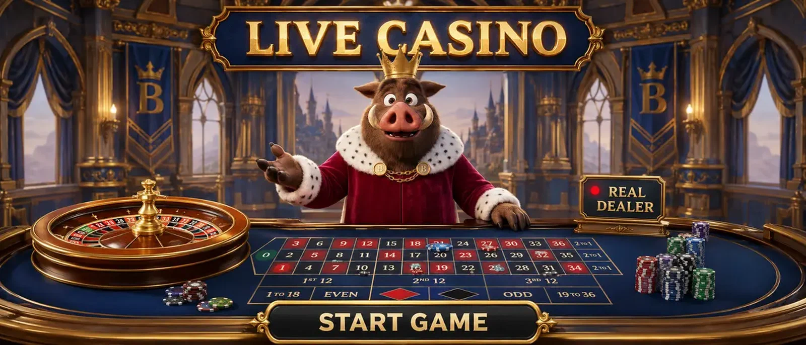 Kingia Live Casino